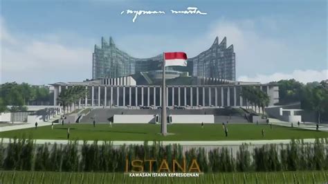 Indonesian New Capital Presidential Palace Istana Kepresidenan Di