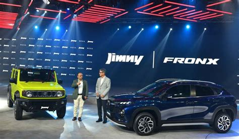 Auto Expo Maruti Launches Jimny Fronx With Eye On Booming Suv Market