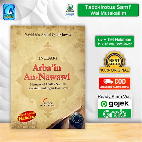 Jual Intisari Arbain An Nawawi Yazid Bin Abdul Qadir Jawas Pustaka