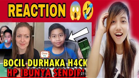 Bocah Ini H Ck Kamera Warga Ome Tv Bikin Panik Herris Skuyy Reaction