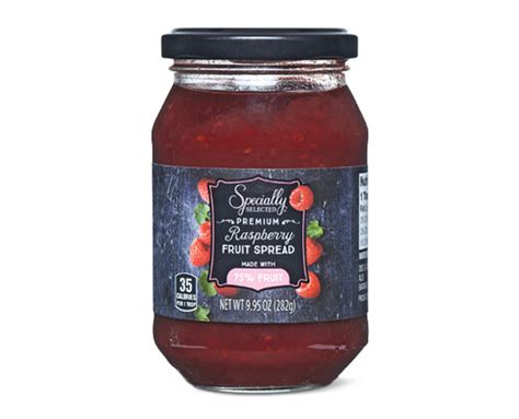 Raspberry Fruit Spread Specially Selected ALDI US