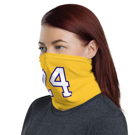 Kobe Bryant 24 Neck Gaiter Bandana Mask Headband Etsy