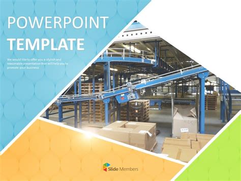 Distribution Movement Warehouse Free Presentation Templates