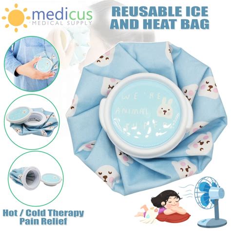 Reusable Ice And Heat Bag Cup Cold Therapy Pain Relief Heat Cold Pack Cute Hot Compress Bag