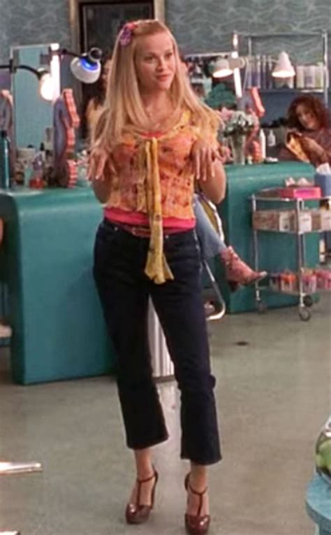 Elle Woods Legally Blonde Outfits Woods Outfit Decade Outfits