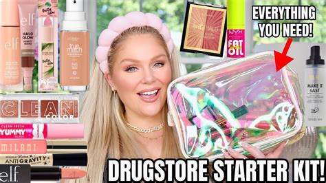 THE ULTIMATE DRUGSTORE MAKEUP STARTER KIT 2023 MAKEUP FOR BEGINNERS