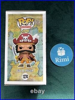 New Chase Funko Pop Animation One Piece Gol D Roger Limited