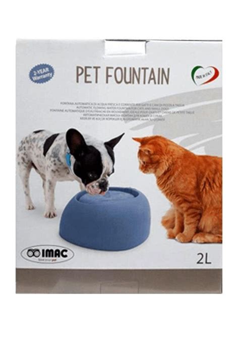 İmac Imac Pet Fountain Kedi Köpek Otomatik Su Kabı 2 Lt - Mavi Fiyatı ...