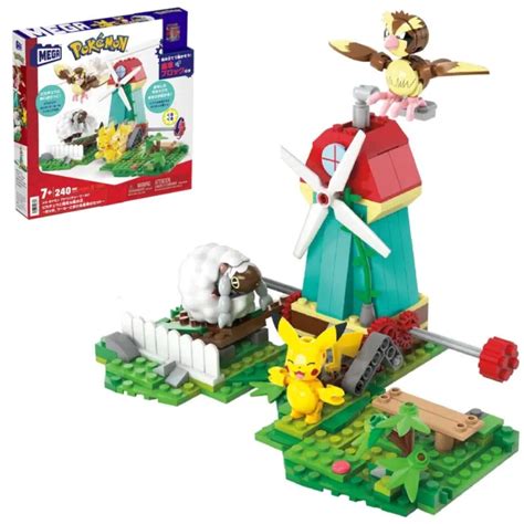 Mega Bloks PokÉmon Adventure World Pikachu And The Merry Windy Hill