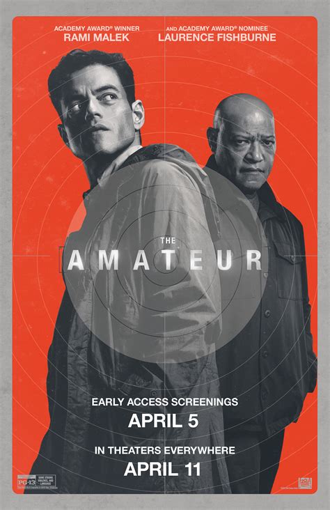 Rami Maleks The Amateur Featurettes Posters Revealed