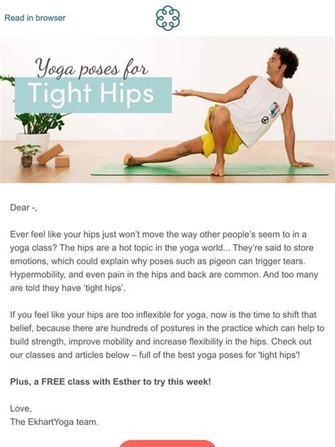 Ekhart Yoga Int 10 Best Yoga Poses For Tight Hips Milled