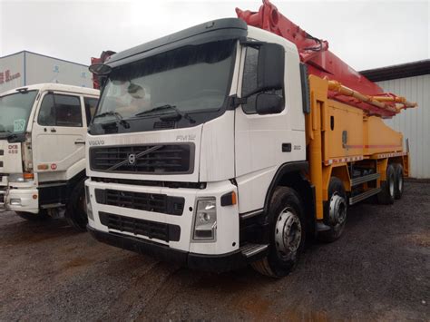 Full Reconditioned Putzmeister M Concrete Pump Truck With Volvo