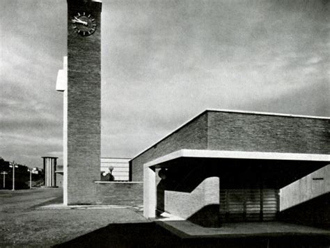 Train Station 1931 33 In Siena Italy By German Post War Modern