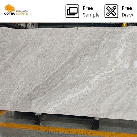 Natural Stone White Wood Veins Marble Slabs From China StoneContact