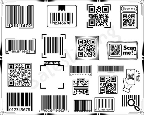 Barcode Svg Barcode Svg Bundlesvg Dxf Eps Png Barcode Frame Svg