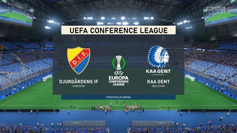 Djurgardens Vs Gent 2022 23 UEFA Europa Conference League FIFA 23