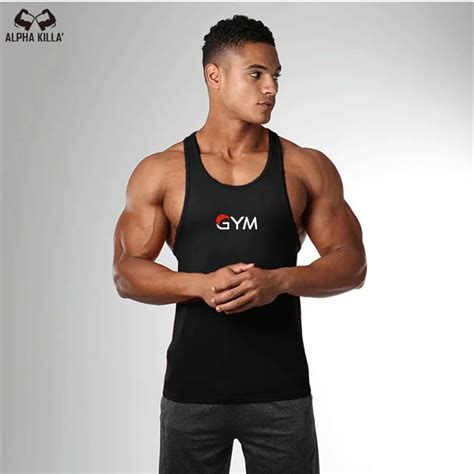 Top New Golds Gyms Brand Bodybuilding Stringer Tank Top Men