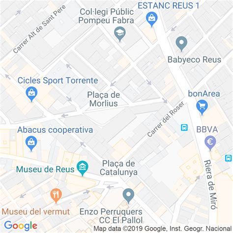 C Digo Postal Calle Morlius Pla A En Reus Codigopostalde Es