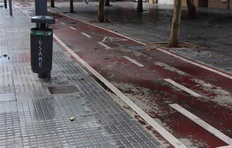 Las obras de ampliación del carril bici hacia Málaga TechPark se