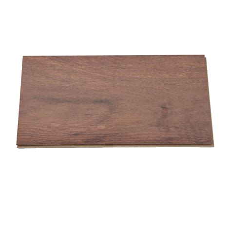 Oak Color Real Wood V Groove Type Laminate Floating Flooring 8mm