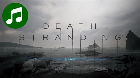 Relaxing Death Stranding Ambient Music And Ambience 🎵 Title Screen Death