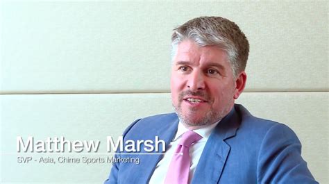 Interview with Matthew Marsh, SVP-Asia, Chime Sports Marketing