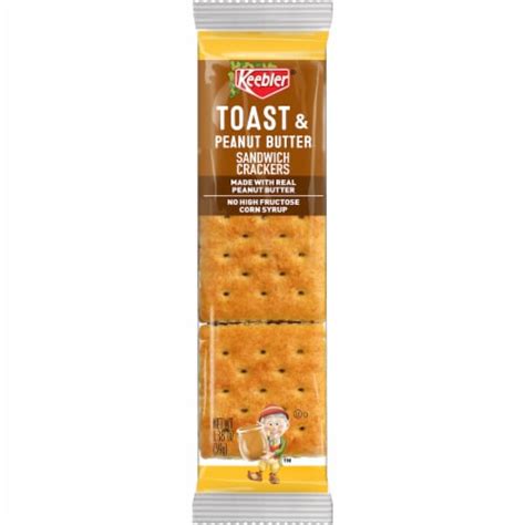 Keebler Toast And Peanut Butter Sandwich Crackers 138 Oz Kroger