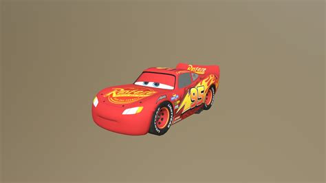 Cars 3 Driven To Win Lightning Mcqueen 3d Model By Cars Carspix