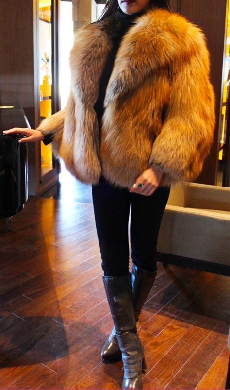 Fox Fur Jacket Fox Fur Coat Fur Coats Crazy Outfits Winter Outfits