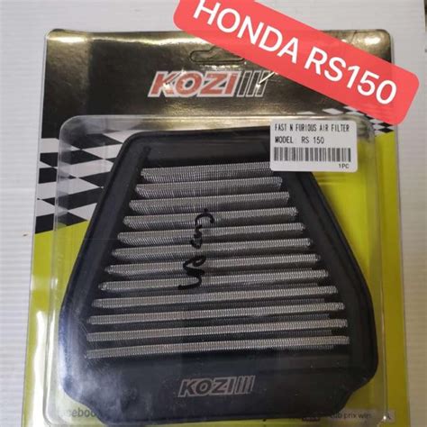 Rs Air Filter Racing Kozi Honda Rs Air Cleaner Racing Kozi Rs