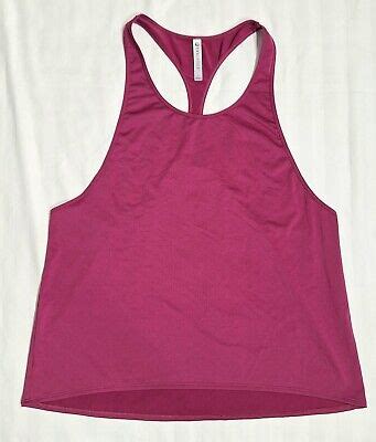 Fabletics Womens Fuchsia Pink Purple Athletic Tank Top Size Large EBay