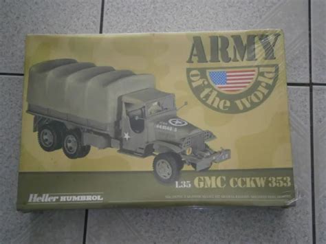 Maquette Camion Gmc Cckw Heller N Eur Picclick Fr