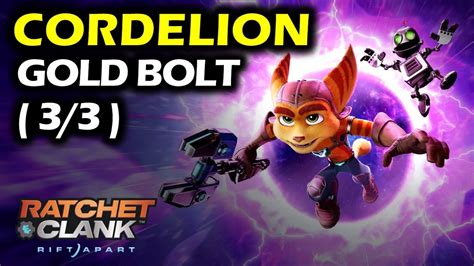 Cordelion Gold Bolt Locations Ratchet And Clank Rift Apart