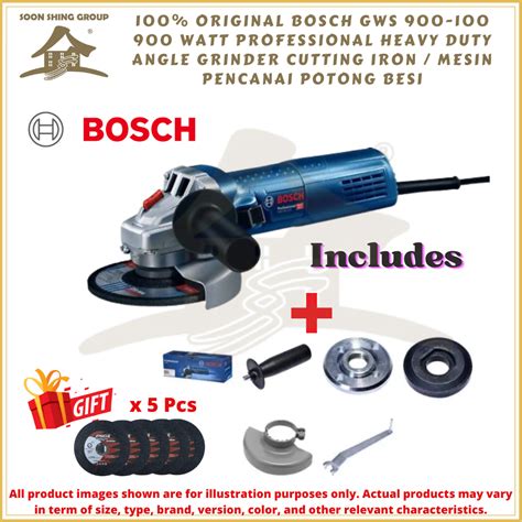 Original Bosch Gws Watt Professional Heavy Duty Angle