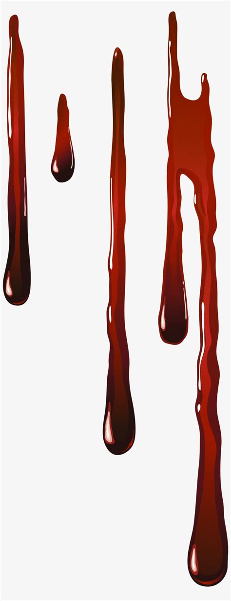 Bloody Cliparts - Blood Drops Png Transparent PNG - 3282x8000 - Free Download on NicePNG