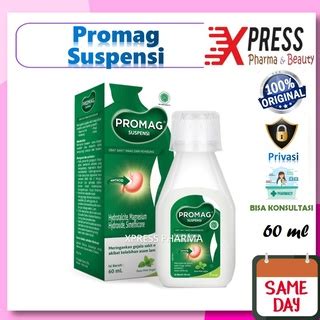 Jual Promag Cair Botol 60 Ml Sirup Botol Obat Maag Kembung Suspensi