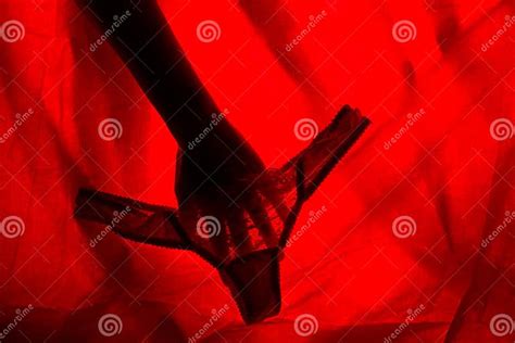 Close Up On Woman Hand Inside Panties Stock Image Image Of Playing