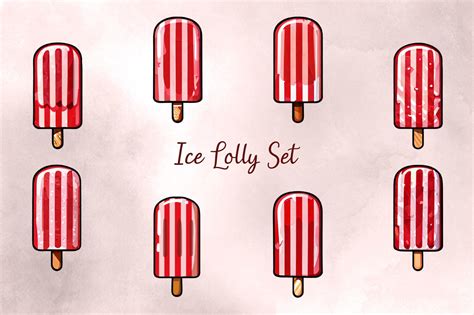 Ice Lolly Set Graphic By Picture Pizzazz Creative Fabrica