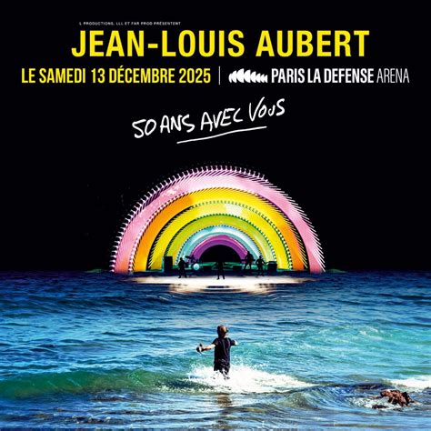 Jean Louis Aubert donne rendez vous le 13 décembre 2025 pour un concert