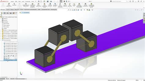 Aula Simula O De Movimento Mecanismo Solidworks Marcelo