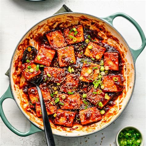 Sticky Tofu Crowded Kitchen