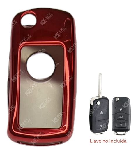 Funda Llave Navaja Volkswagen Premium Tpu Colores Brillantes Keymaker