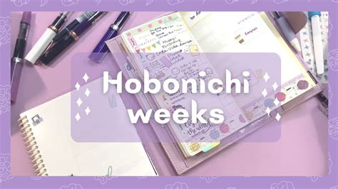 Hobonichi Weeks Plan With Me Week 9 Planner Catch Up Yureli Plans