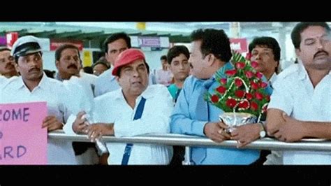 Brahmanandam Comedy Scene At Airport Rebel Telugu Movie Animated