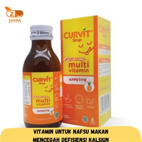 Jual CURVIT SYRUP 60ml Shopee Indonesia