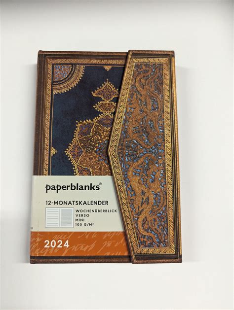 Paperblanks Kalender Monate Mini Verso Designs Zur Auswahl Ebay