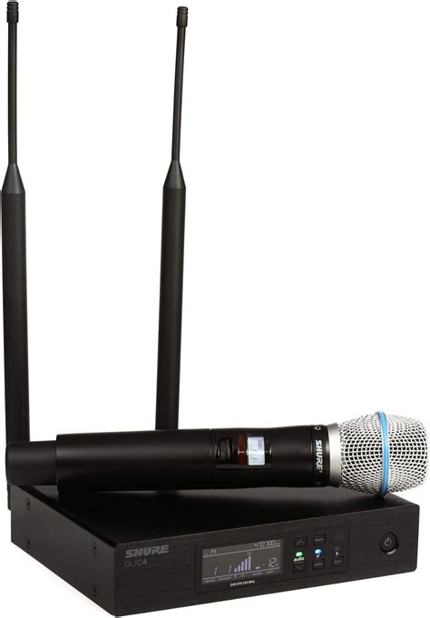 Amazon Shure Qlxd B A Wireless Microphone System With Beta A