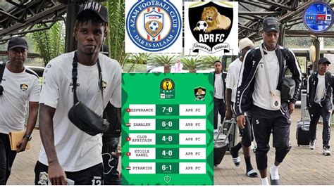 APR FC Igiye Tanzania Guhura Na Azam Fc Irashaka Amatsinda Caf