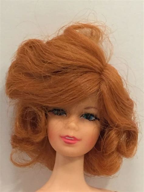 Vintage Barbie 1970 Mattel TNT Twist N Turn Stacey Red Hair Titian Doll