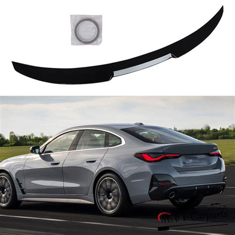 Rear Spoiler For 21 24 BMW 4 Series G26 I4 Gran Coupe 4DR M4 Style